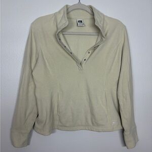 REI Women's Cream Polyester Pullover